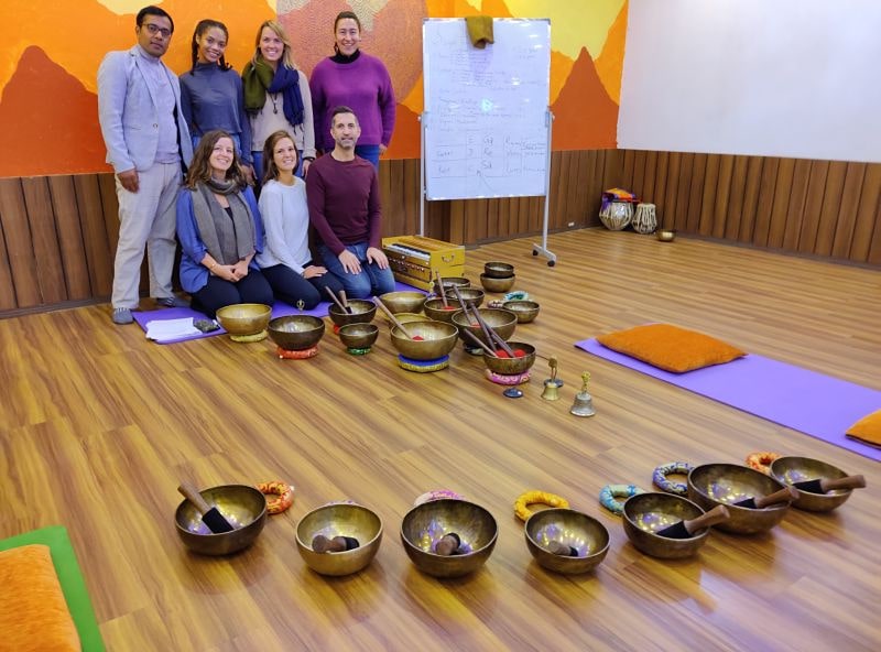 singng bowl program in Nepal